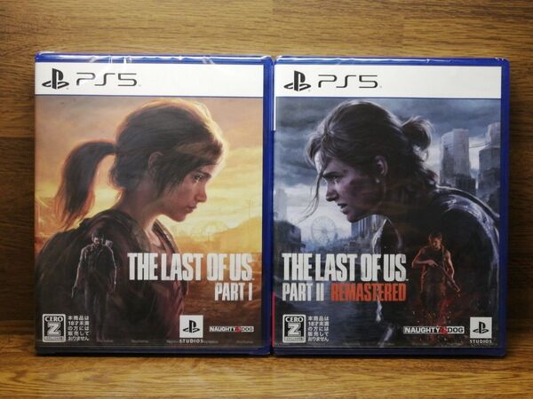 新品未開封【PS5】 The Last of Us Part I Part Ⅱ Remastered 2本セット