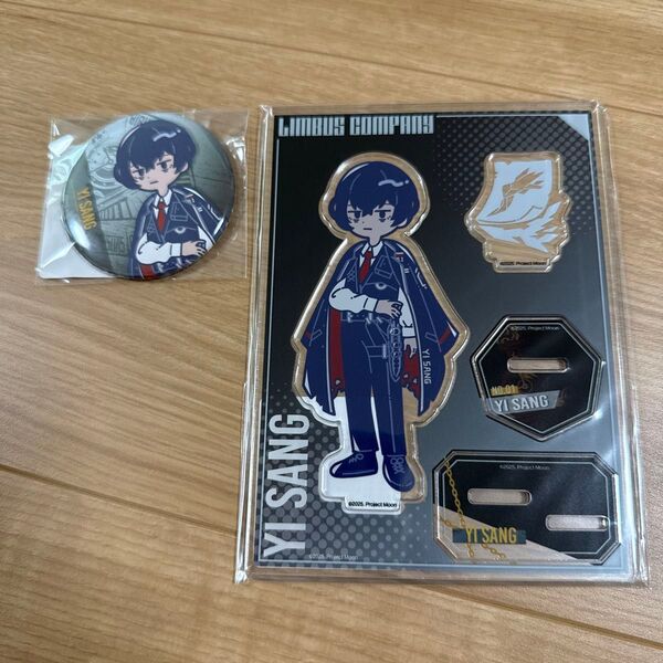Limbus Company DMMスクラッチ アクスタ缶バッジセット(イサン)②