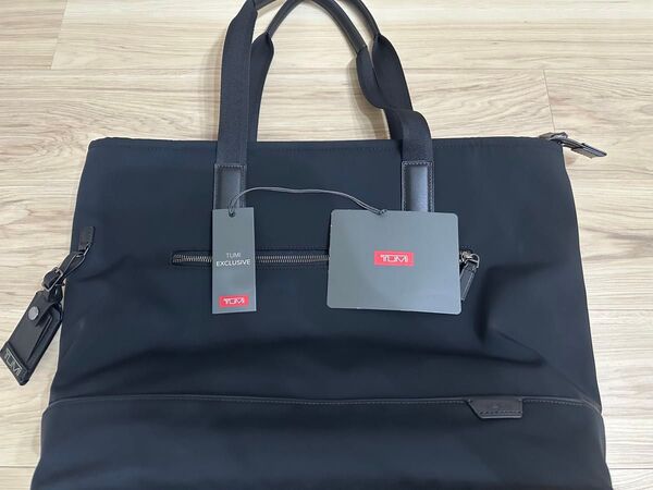 極美品 TUMI ブラック ブロードウェイ トート ハリソン HARRISON トゥミ ビジネスバッグ 肩掛け 大容量 黒