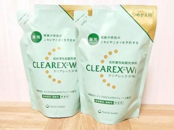 第一三共ヘルスケア クリアレックスWi つめかえ用 380ml 2つセット