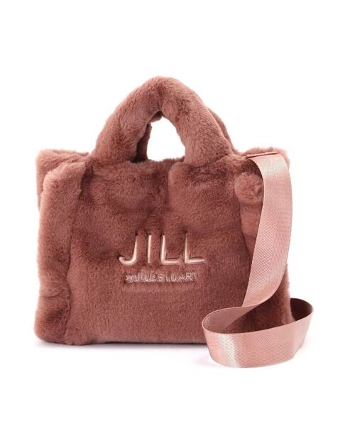 【新品】JILL by JILLSTUART 2Way トートバッグ ショルダーバッグ【24年冬日限定 ふわふわ】brown 1点