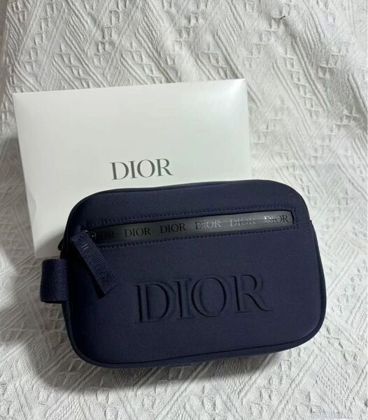 【新品】CHRISTIAN DIOR 会員ポイント限定特典ギフト ハンドバッグ ポーチ【Size:21x7.5x15cm】1点