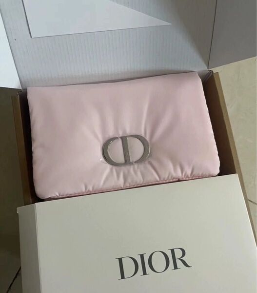 【新品】CHRISTIAN DIOR 会員ポイント限定特典ギフト 化粧品収納 ショルダーバッグ ポーチ【20x12cm】1点