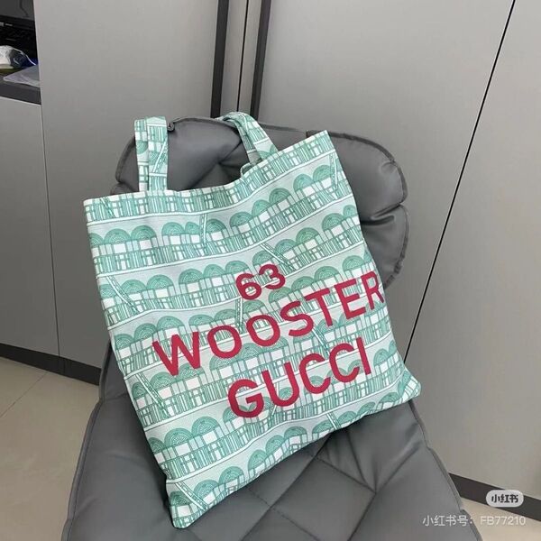 【新品】GUCCI 2025年博物館展覧会限定 トートバッグ【 B柄|Size:41x41cm】mint 1点