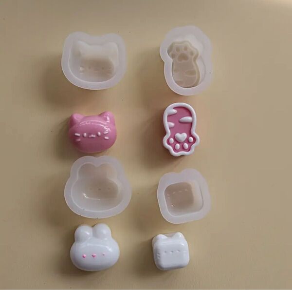 シリコンモールド レジン スクイーズ ハンドメイド 石膏 石鹸 キャンドル