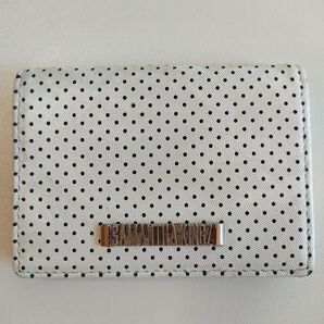 【Samantha KINGS】牛革 名刺ケース カードケース ホワイト☆