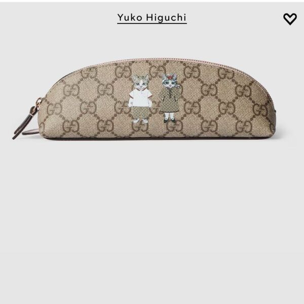 【入手困難】GUCCI ヒグチユウコ キャットプリント ペンケース