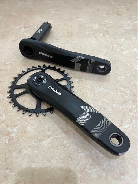 SRAM X1 EAGLE 148mm DUB 32T 170mm クランクセット 中古品