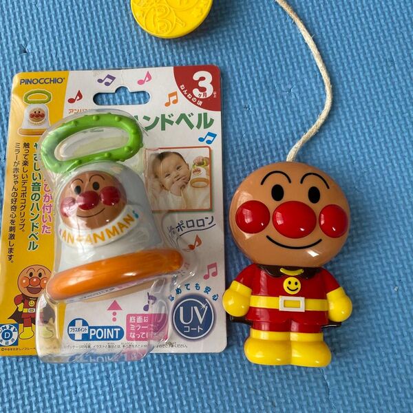 アンパンマン ハンドベル&紐付きおもちゃ 2個セット