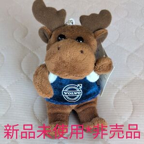 新品未使用*非売品 VOLVO ボルボ ぬいぐるみ キーホルダー ノベルティ