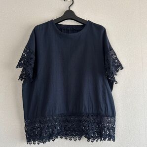 ハッシュパピー トップスブラウス 綿100% Mサイズ ゆったり