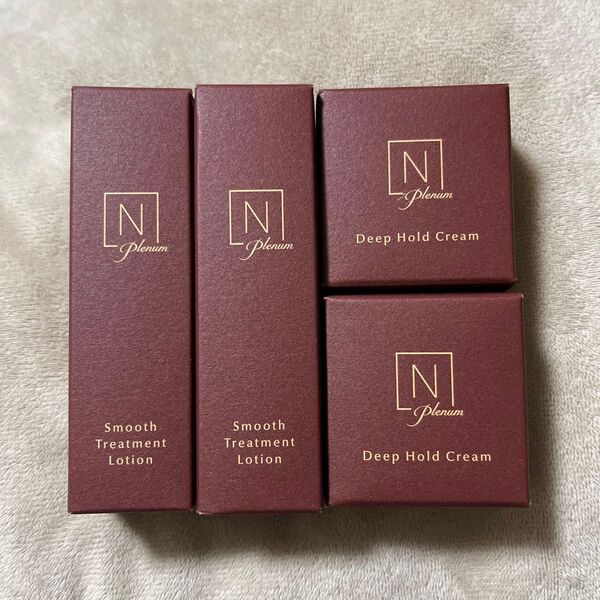 Nオーガニック プレナム スムーストリートメントローション&ディープホールドクリーム 2セット