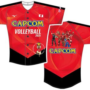 今だけ値下げします!ネーションズリーグ 千葉大会 オリジナルベースボールシャツ 限定 CAPCOM バレーボール フリーサイズ