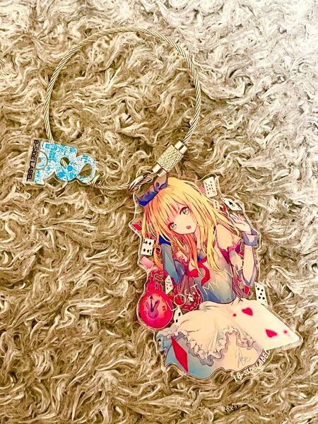 キーリング アリス アクリルキーホルダー アクキー