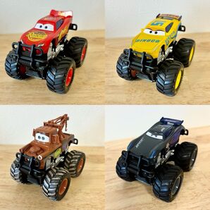 【新品】モンスタートラック オフロードマックイーン他 カーズ4台セット