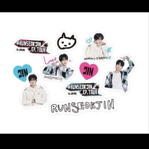 BTS JIN ジン RUNSEOKJIN ステッカーセット