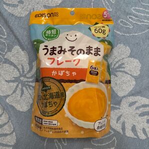 EDISONmama うまみそのままフレーク かぼちゃ 10g×6袋