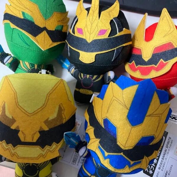 ナンバーワン戦隊ゴジュウジャー ちびぐるみ 全5種セット コンプリート