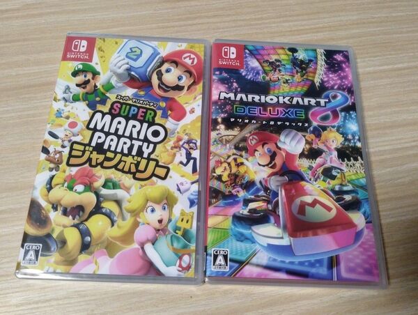 Switch スーパーマリオパーティジャンボリー マリオカート8 デラックス 2本セット 新品未開封