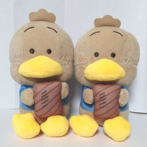 2点セット あひるのペックル ぬいぐるみ はぴだんぶい スシロー サンリオ Sanrio ペックル