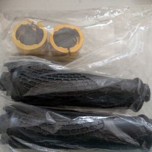自転車用 ハンドルグリップ ゴールド