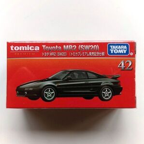 新品未開封 トミカプレミアム トヨタ TOYOTA MR2 SW20 発売記念仕様 42 tomica PREMIUM ミニカー