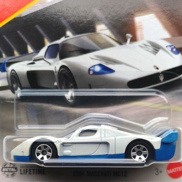 新品未開封 マッチボックス マセラティ MASERATI MC12 ストラダーレ MATCHBOX ミニカー