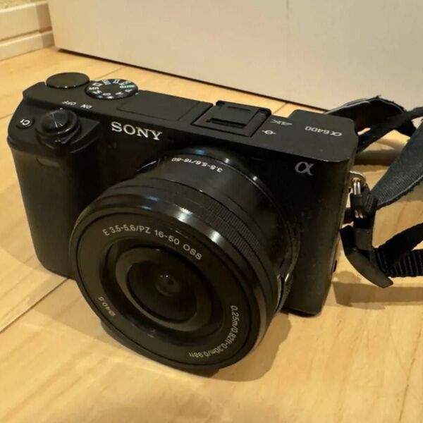SONY α6400 ミラーレス一眼カメラ パワーズームレンズキット、メンテナンスキット