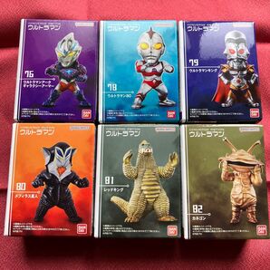 ウルトラマン コンバージモーション 11 converge motion 76 78 79 80 81 82 6点