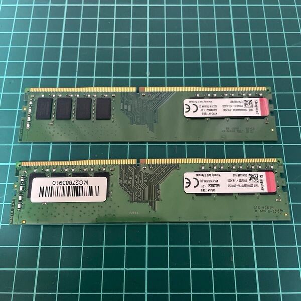 Kingston DDR4-2400 16GB(8GB×2枚)デスクトップ用 メモリ