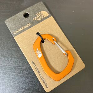 新品 ザノースフェイス カラビナ オレンジ 日本未発売