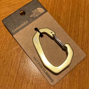 新品 ザノースフェイス カラビナ ゴールド 日本未発売