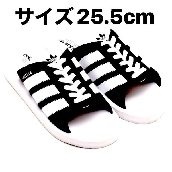 新品 adidas GAZELLE BEACH アディダス ガゼル ビーチ 黒×白 サイズ25.5cm
