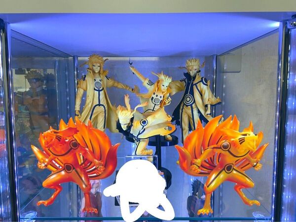 NARUTO ナルト疾風伝 九尾 九喇嘛 一番くじ クラマリンクモード ナルト ミナト 繋がる思い プライズ フィギュア