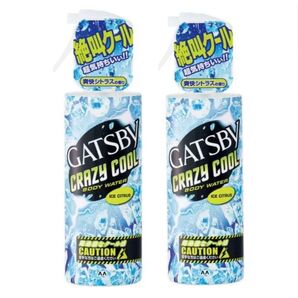GATSBY ギャツビー クレイジーボディウォーター 爽快アイスシトラス 170ml × 2