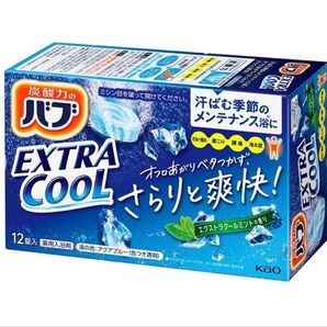 花王 kao バブ エクストラクール ミントの香り 12錠入
