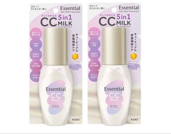 花王 kao エッセンシャル CCミルク 100ml ×2