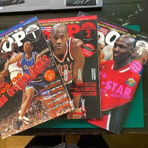 HOOP 1996年1、2、4月号 3冊セット ポスター付 バスケットボール雑誌