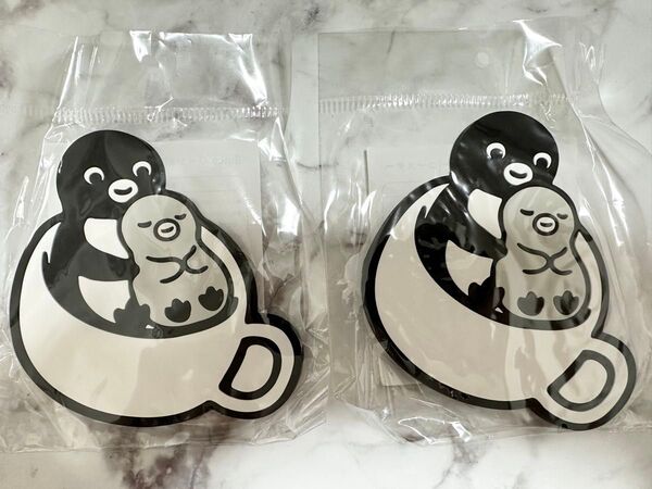 【★匿名配送★2個セット★未使用★未開封★】Suicaペンギン ラバーコースター スイカペンギン JR東日本限定商品 JR東日本