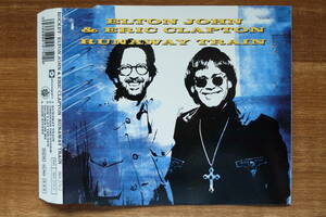 【CDS】ELTON JOHN & ERIC CLAPTON 『RUNAWAY TRAIN』