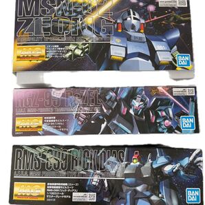 MG リックディアス ジオング リゼル 新品未組立 3点セット マスターグレード リック・ディアス ガンプラ ガンプラ未組立 ②