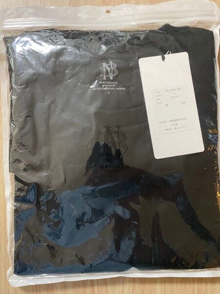 <BATONER> MERIYASU T―SHIRT/メリヤス Tシャツ