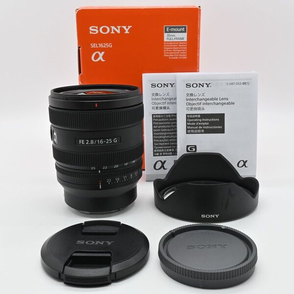 ★極上品★SONY FE 16-25mm F2.8 G SEL1625G