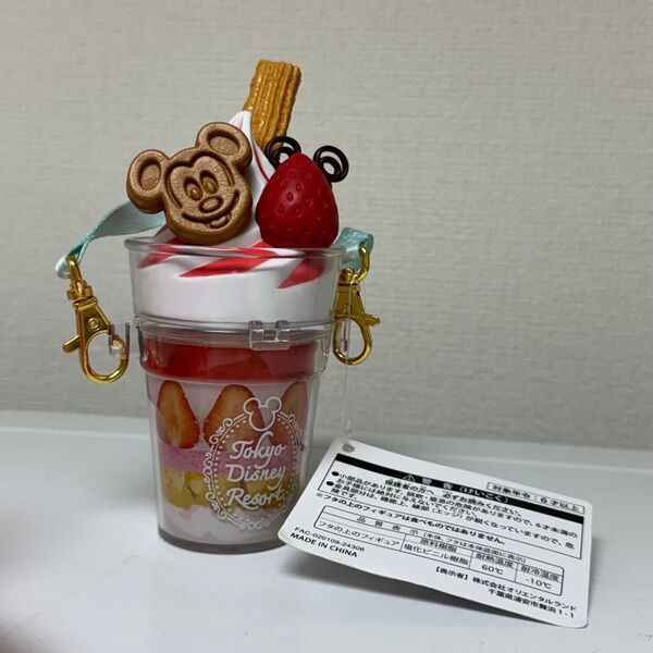 美品 スウィーツ ミニー ディズニー ミニスナックケース パフェ ミッキー チュロス