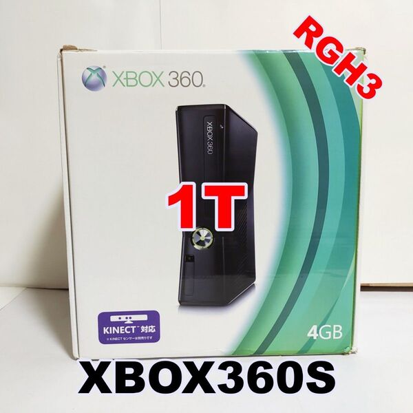 Xbox 360 S 4G RGH 1TB Trinity