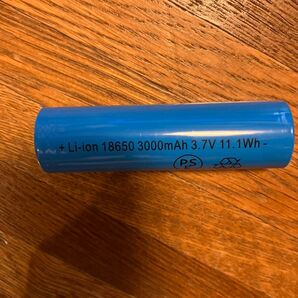 Li-ion 18650 3000mAh 3.7V バッテリー 実測4.49V