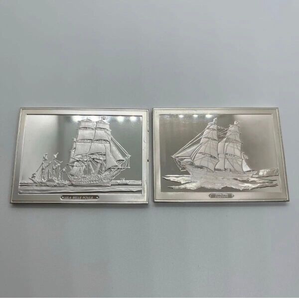 帆船銀メダル2枚