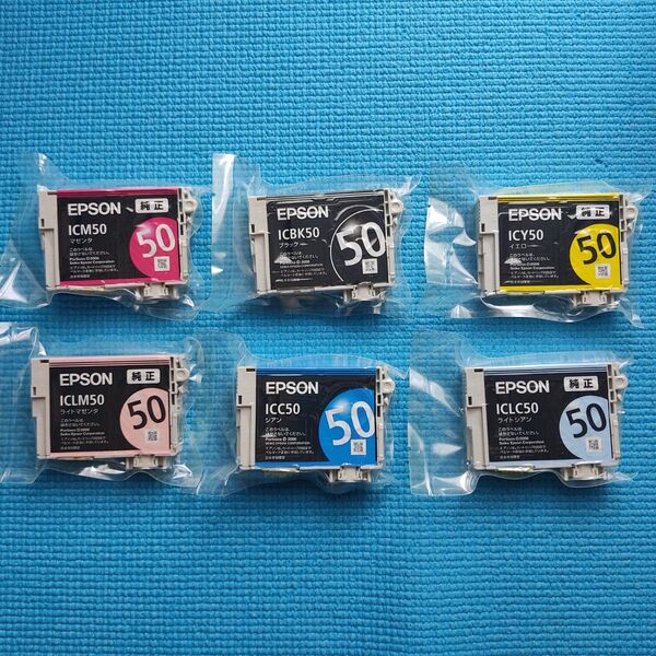 エプソン インクカートリッジ IC6CL50 ふうせん ①