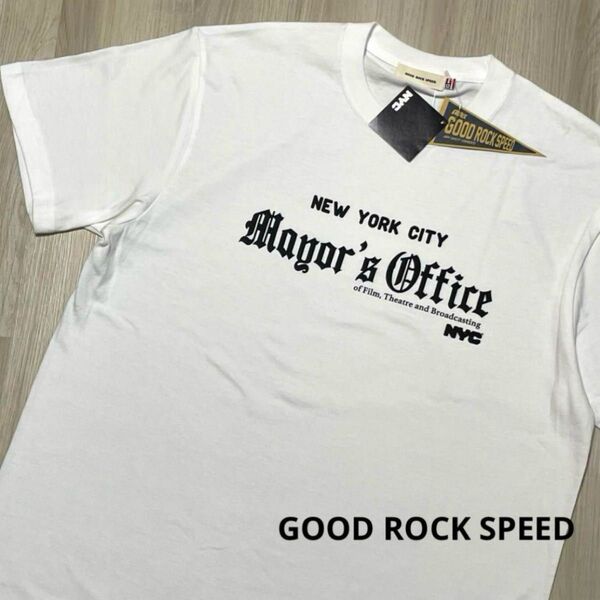☆GOOD ROCK SPEED☆グッドロックスピード NYC 半袖Tシャツ☆L