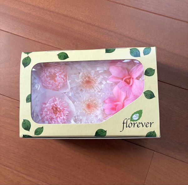 プリザーブドフラワー花材 ピンク系 デンファレ アスター ことね菊 (3種×各2輪)